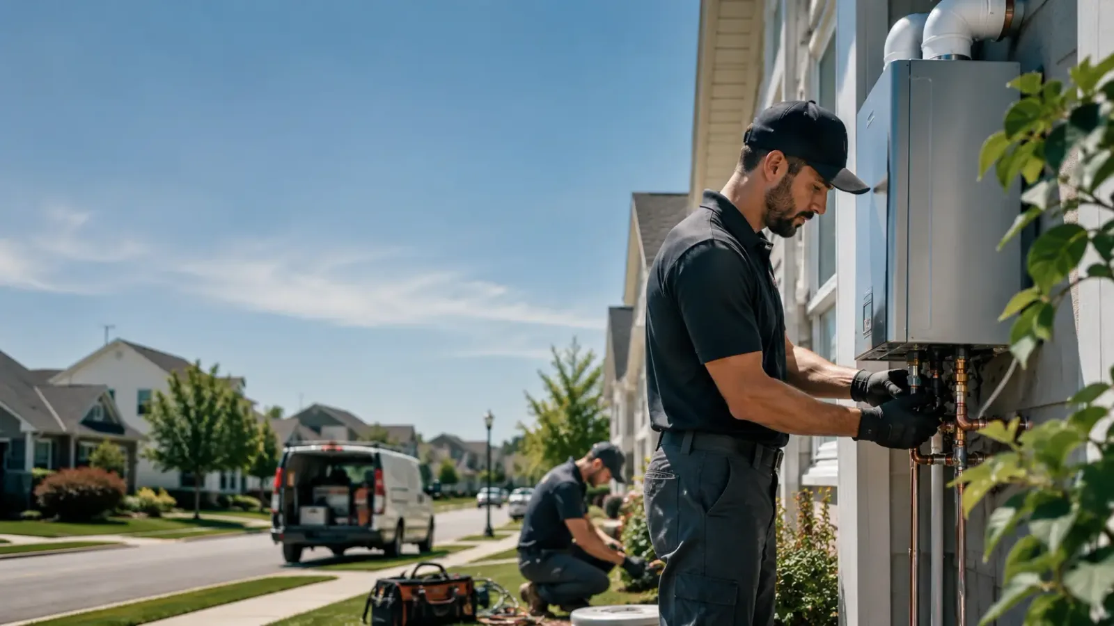 Tankless Water Heater Installation in Penhook, VA